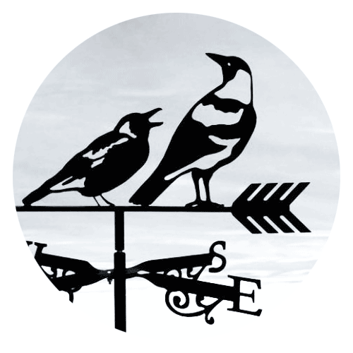 magpie weathervane